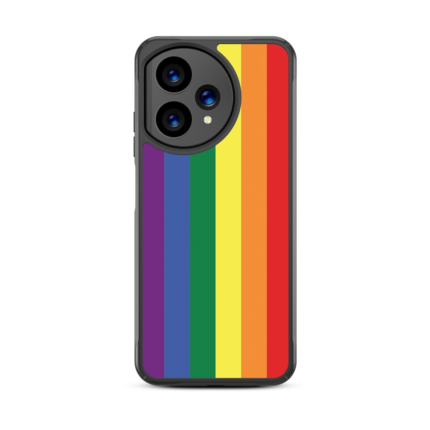 MyBat Design Lab Series Case for Cricket Icon Plus 2026 - Rainbow Stripes