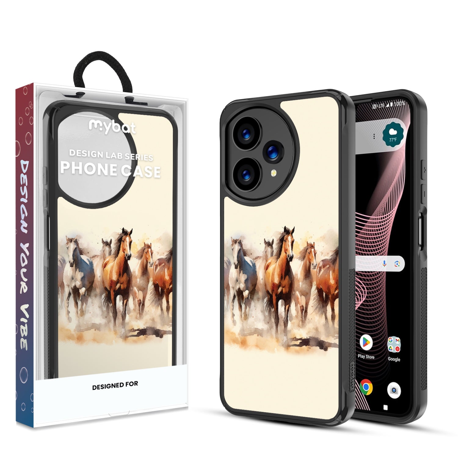 MyBat Design Lab Series Case for Cricket Icon Plus (2026) / AT&T Verge 2 - On the Right Path
