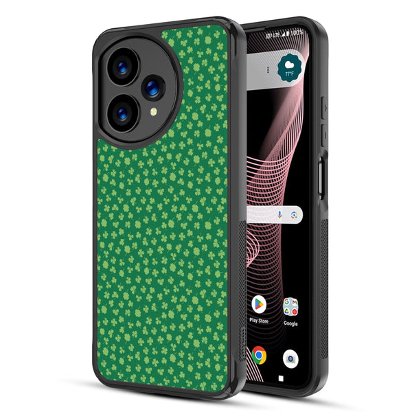 MyBat Design Lab Series Case for Cricket Icon Plus (2026) / AT&T Verge 2 - Lucky Clover - MCICON7CSLESMP466-2.jpg