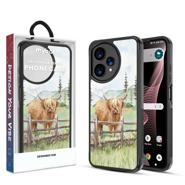 MyBat Design Lab Series Case for Cricket Icon Plus (2026) / AT&T Verge 2 - Highland Cow - MCICON7CSLESMP470-1.jpg