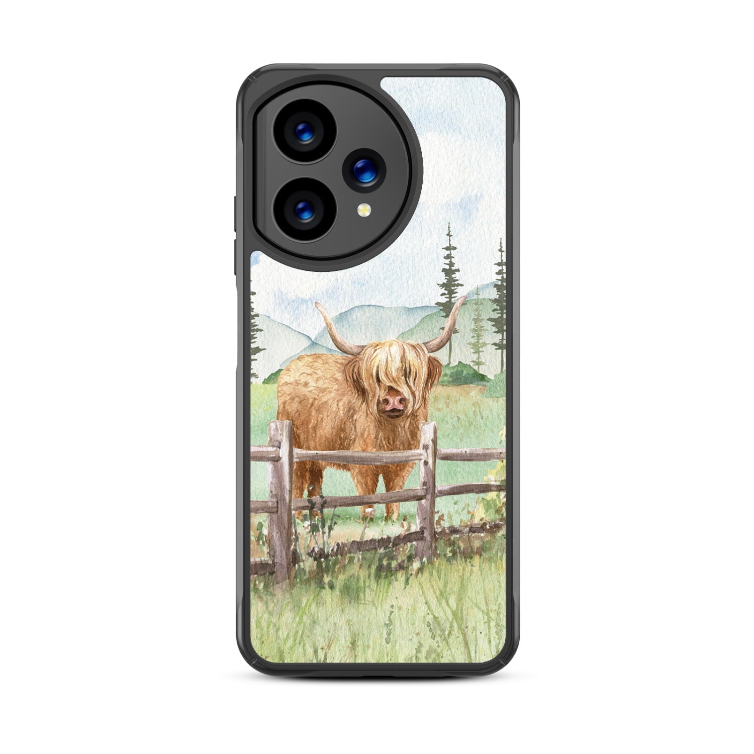 MyBat Design Lab Series Case for Cricket Icon Plus (2026) / AT&T Verge 2 - Highland Cow