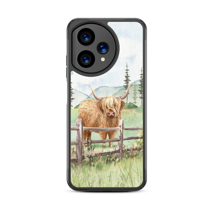 MyBat Design Lab Series Case for Cricket Icon Plus (2026) / AT&T Verge 2 - Highland Cow