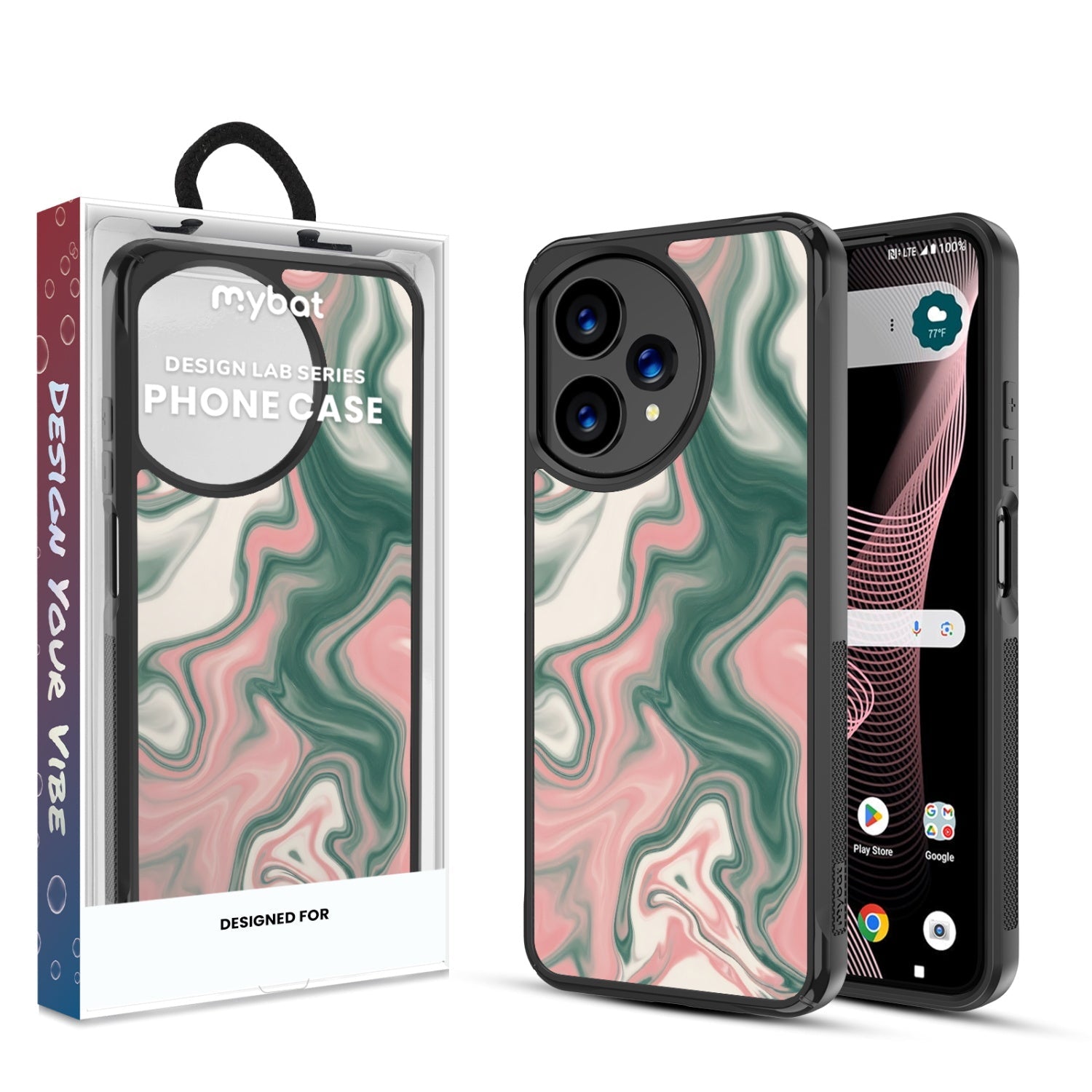 MyBat Design Lab Series Case for Cricket Icon Plus (2026) / AT&T Verge 2 - Flow State