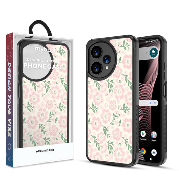 MyBat Design Lab Series Case for Cricket Icon Plus (2026) / AT&T Verge 2 - Pink Posies - MCICON7CSLESMP473-1.jpg