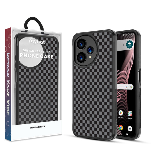 MyBat Design Lab Series Case for Cricket Icon Plus (2026) / AT&T Verge 2 - Tuxedo Check - MCICON7CSLESMP477-1.jpg