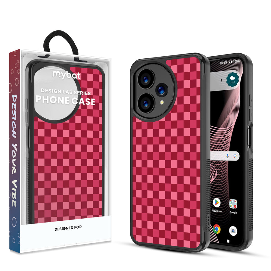 MyBat Design Lab Series Case for Cricket Icon Plus (2026) / AT&T Verge 2 - Raspberry Check - MCICON7CSLESMP481-1.jpg