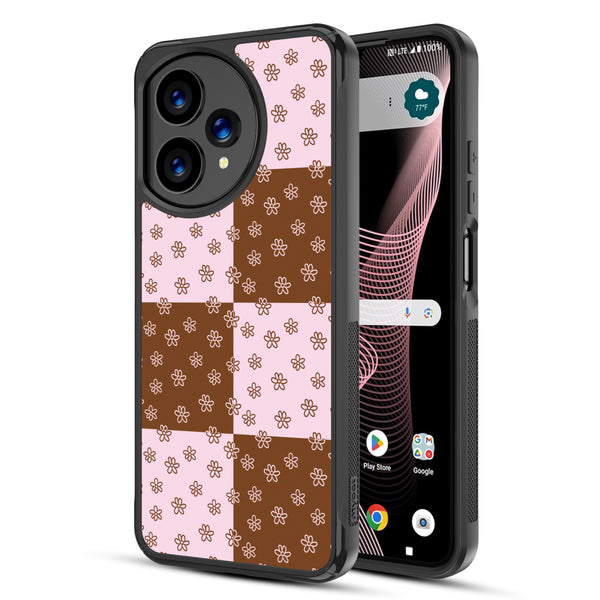 MyBat Design Lab Series Case for Cricket Icon Plus (2026) / AT&T Verge 2 - Flower Patches - MCICON7CSLESMP484-2.jpg