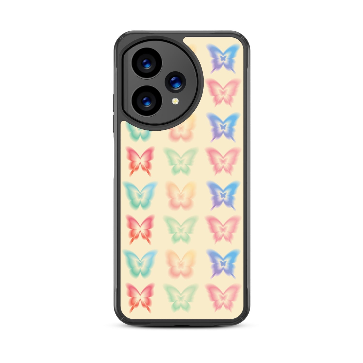 MyBat Design Lab Series Case for Cricket Icon Plus 2026 / AT&T Verge 2 - Technicolor Butterflies