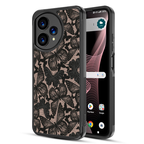 MyBat Design Lab Series Case for Cricket Icon Plus 2026/ AT&T Verge 2 - Midnight Monarch - MCICON7CSLESMP488-2.jpg