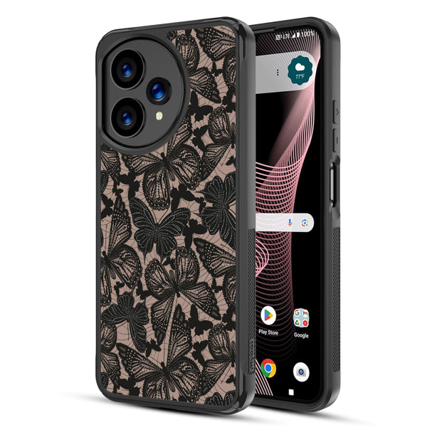 MyBat Design Lab Series Case for Cricket Icon Plus 2026/ AT&T Verge 2 - Midnight Monarch - MCICON7CSLESMP488-2.jpg