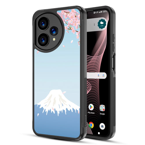 MyBat Design Lab Series Case for Cricket Icon Plus 2026/ AT&T Verge 2 - Fuji Blossoms - MCICON7CSLESMP492-2.jpg