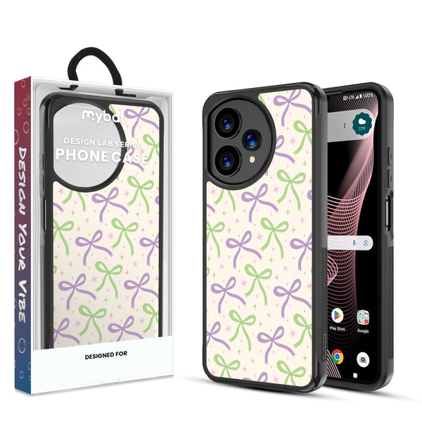 MyBat Design Lab Series Case for Cricket Icon Plus 2026/ AT&T Verge 2 - Blooming Bows - MCICON7CSLESMP493-1.jpg