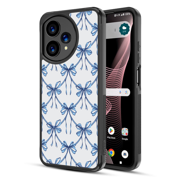 MyBat Design Lab Series Case for Cricket Icon Plus 2026/ AT&T Verge 2 - Blue Ribbon - MCICON7CSLESMP494-2.jpg