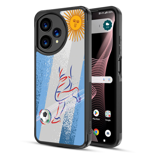 MyBat Design Lab Series Case for Cricket Icon Plus (2026) / AT&T Verge 2 – Argentina Soccer - MCICON7CSLESMP508-2.jpg