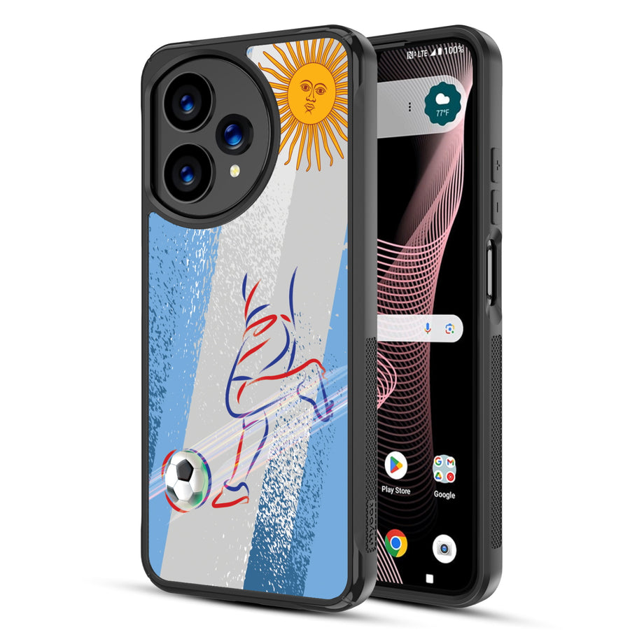 MyBat Design Lab Series Case for Cricket Icon Plus (2026) / AT&T Verge 2 – Argentina Soccer - MCICON7CSLESMP508-2.jpg