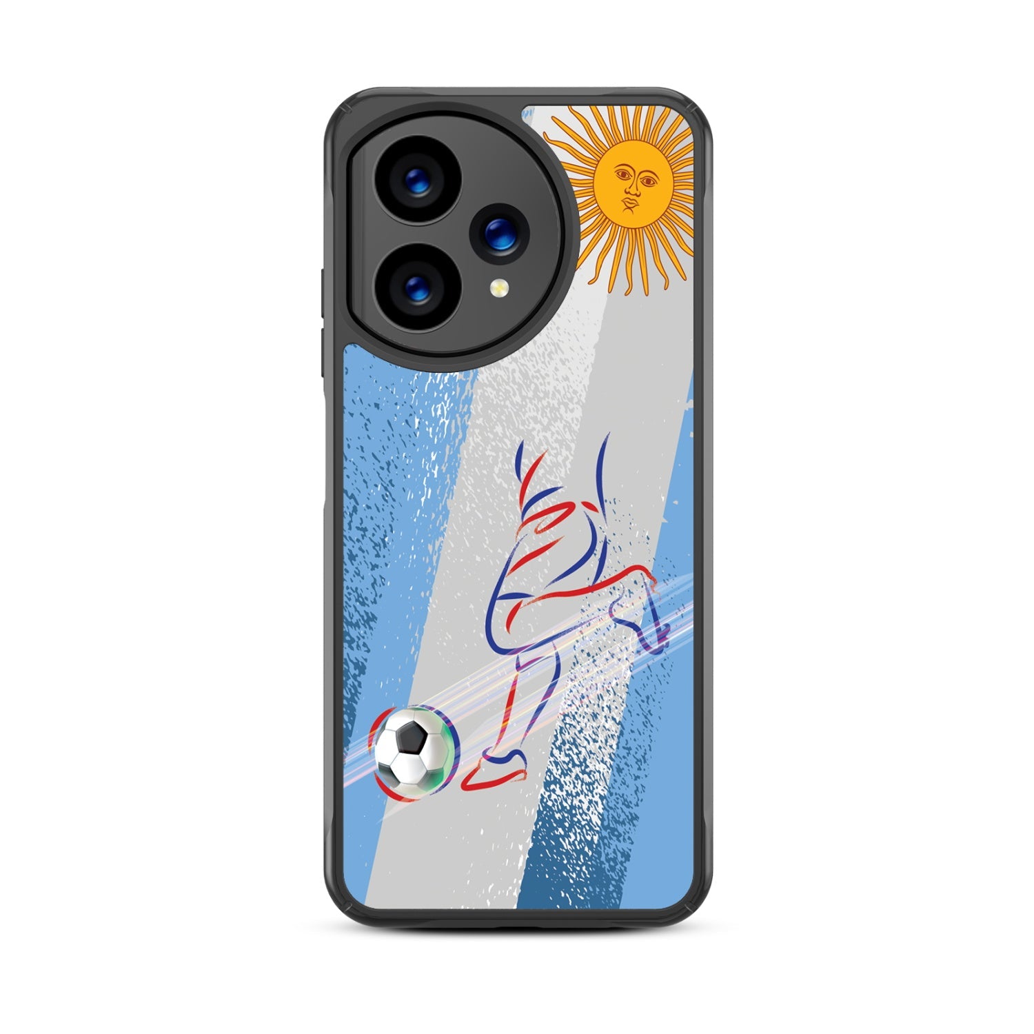 MyBat Design Lab Series Case for Cricket Icon Plus (2026) / AT&T Verge 2 – Argentina Soccer