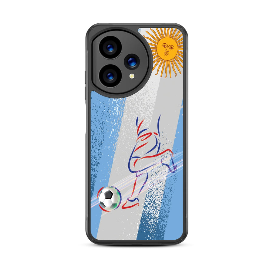 MyBat Design Lab Series Case for Cricket Icon Plus (2026) / AT&T Verge 2 – Argentina Soccer