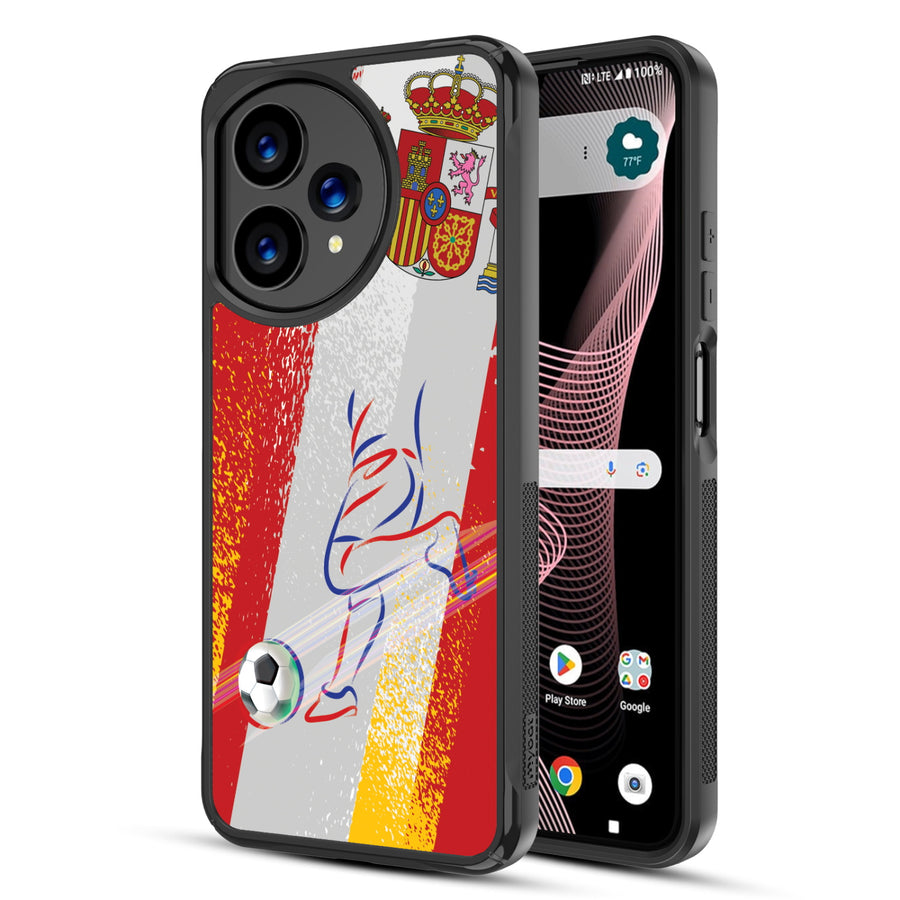 MyBat Design Lab Series Case for Cricket Icon Plus (2026) / AT&T Verge 2 – Spain Soccer - MCICON7CSLESMP515-2.jpg