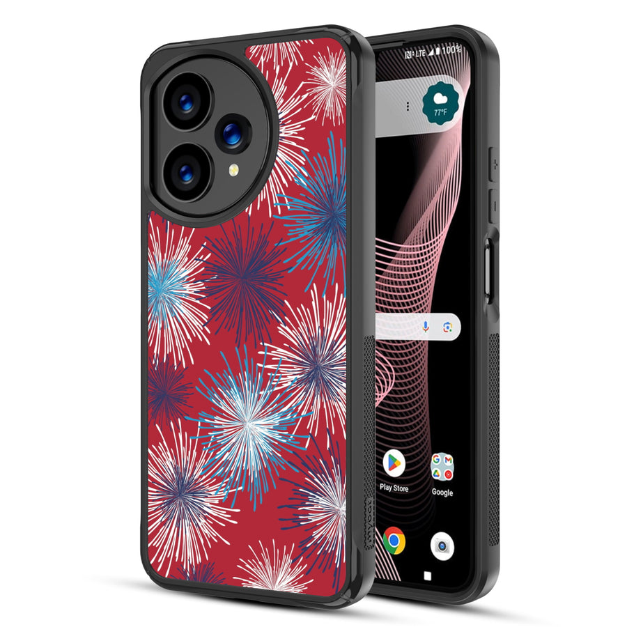 MyBat Design Lab Series Case for Cricket Icon Plus 2026 / AT&T Verge 2 – Fireworks - MCICON7CSLESMP522-1.JPG