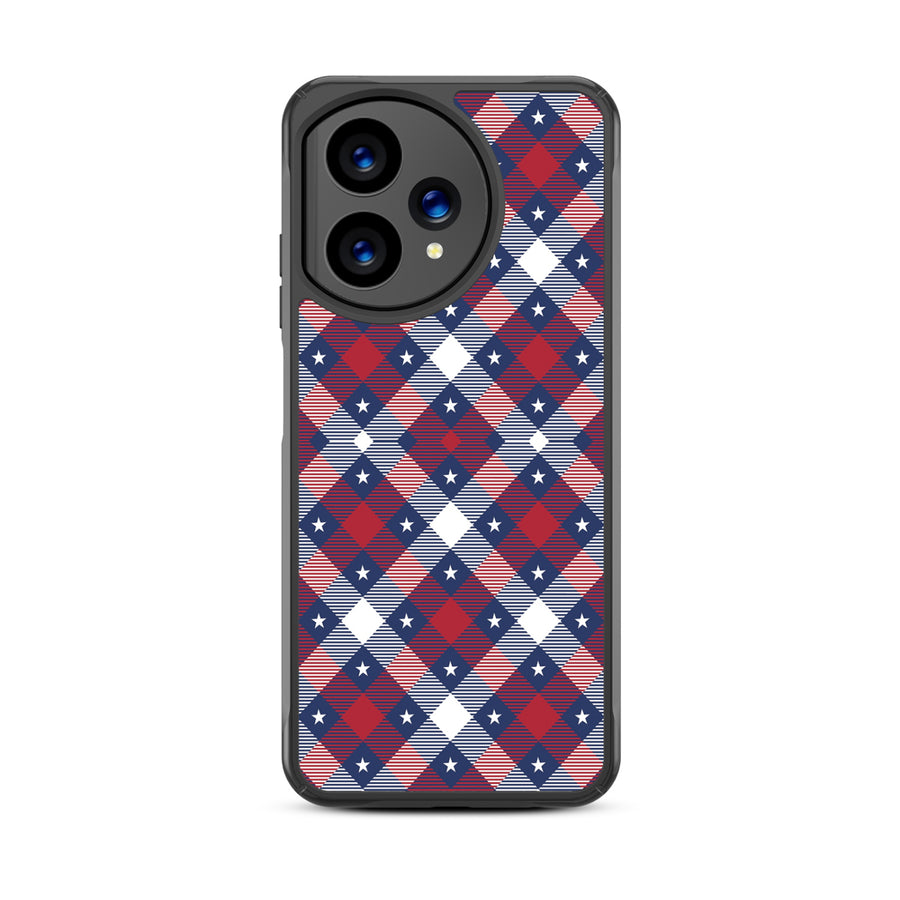 MyBat Design Lab Series Case for Cricket Icon Plus 2026 / AT&T Verge 2 – Americana Plaid - MCICON7CSLESMP523-2.JPG