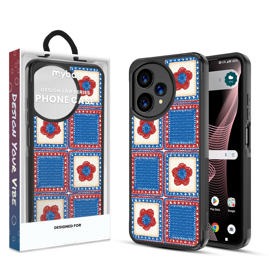 MyBat Design Lab Series Case for Cricket Icon Plus 2026 / AT&T Verge 2 – All American Quilt - MCICON7CSLESMP524.JPG
