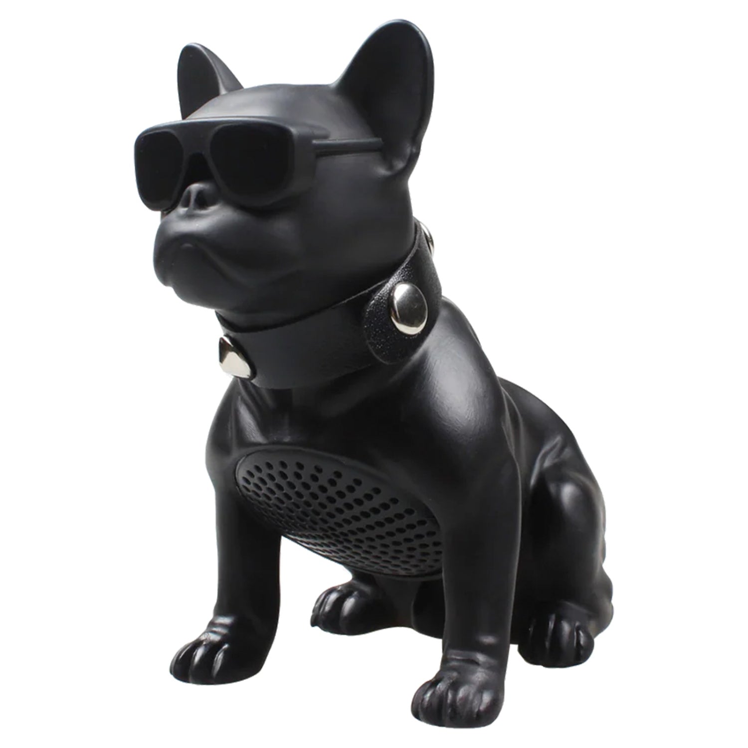MaxPower Wooof 5" Portable Bluetooth Speaker with Glasses - Black