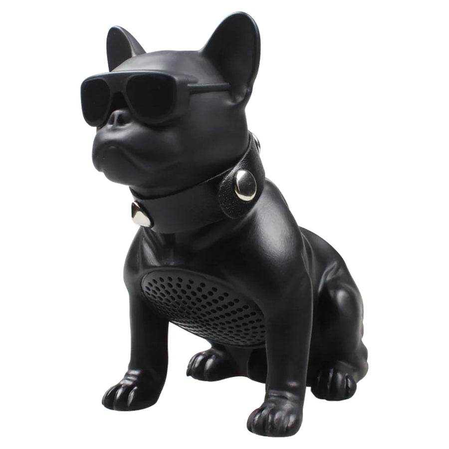 MaxPower Wooof 5" Portable Bluetooth Speaker with Glasses - Black