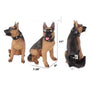 MaxPower Wooof 11" Tall Speaker German Sheperd Style With Glasses & Collar - Brown - MD5671-BROWN-7.jpg