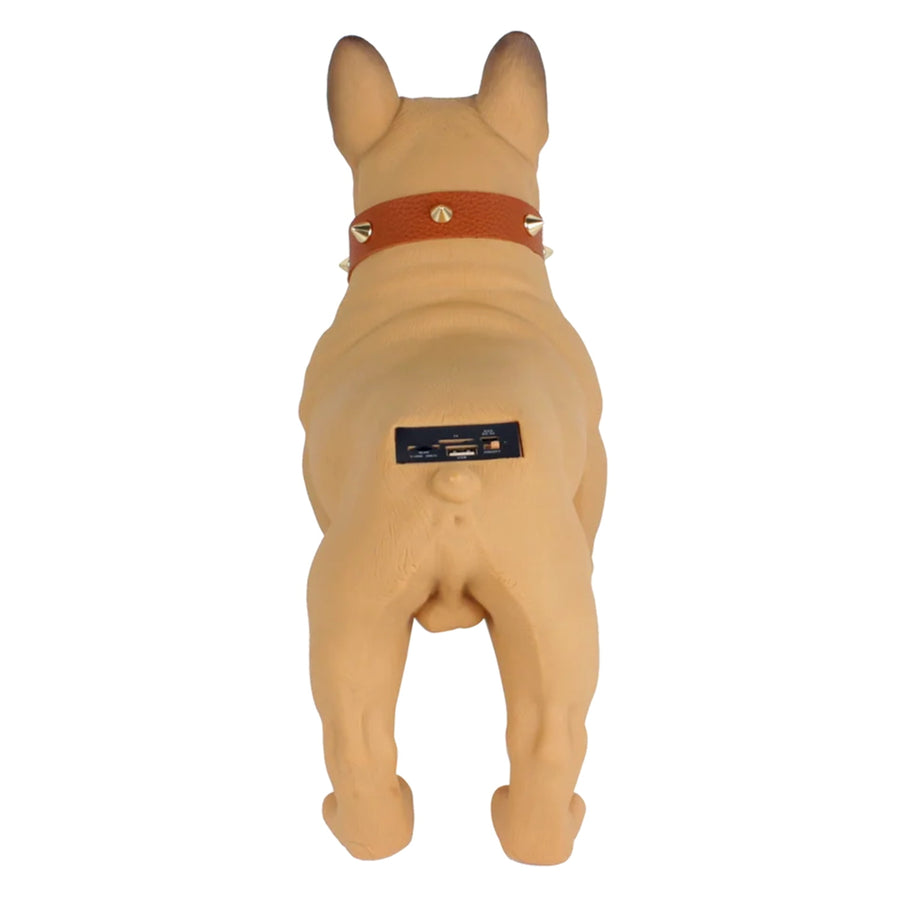 MaxPower Wooof Portable Bluetooth 13" Pug Style Speaker with Mic - Brown - MD568-BR-4.jpg