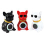 MaxPower Wooof 8.5" Bull Dog Glasses & Collar Tall Speaker with Dancing Ring Light - Black - MD60-BK-2.jpg
