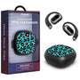 MyBat Design Lab Open-Ear Earbuds - Black - Multicolor Leopard - MFHSBTST251-004-1.jpg