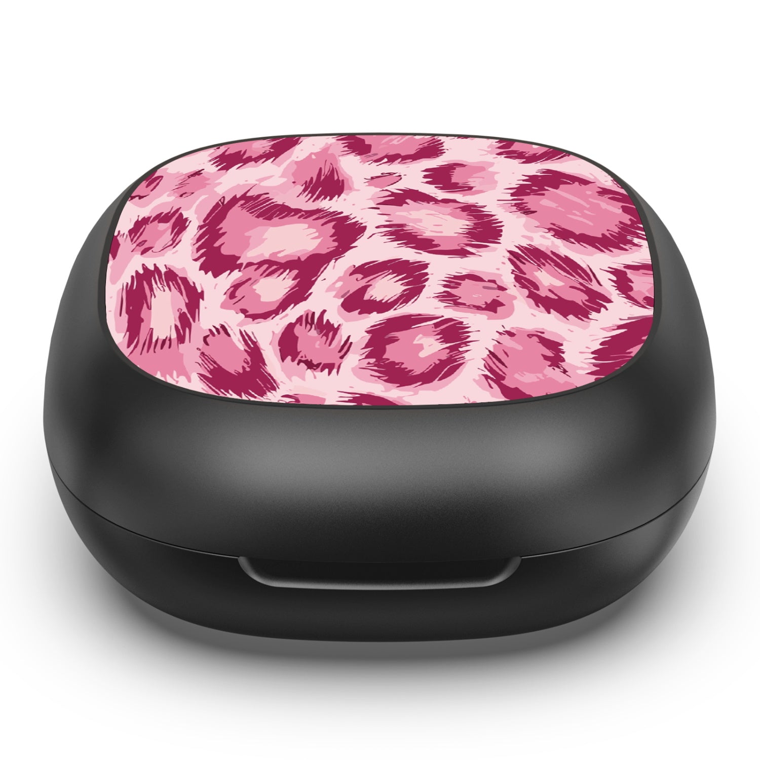MyBat Design Lab Open-Ear Earbuds - Black - Pink Leopard Print - MFHSBTST251-007-4.jpg