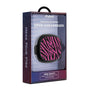 MyBat Design Lab Open-Ear Earbuds - Black - Pink Zebra Print