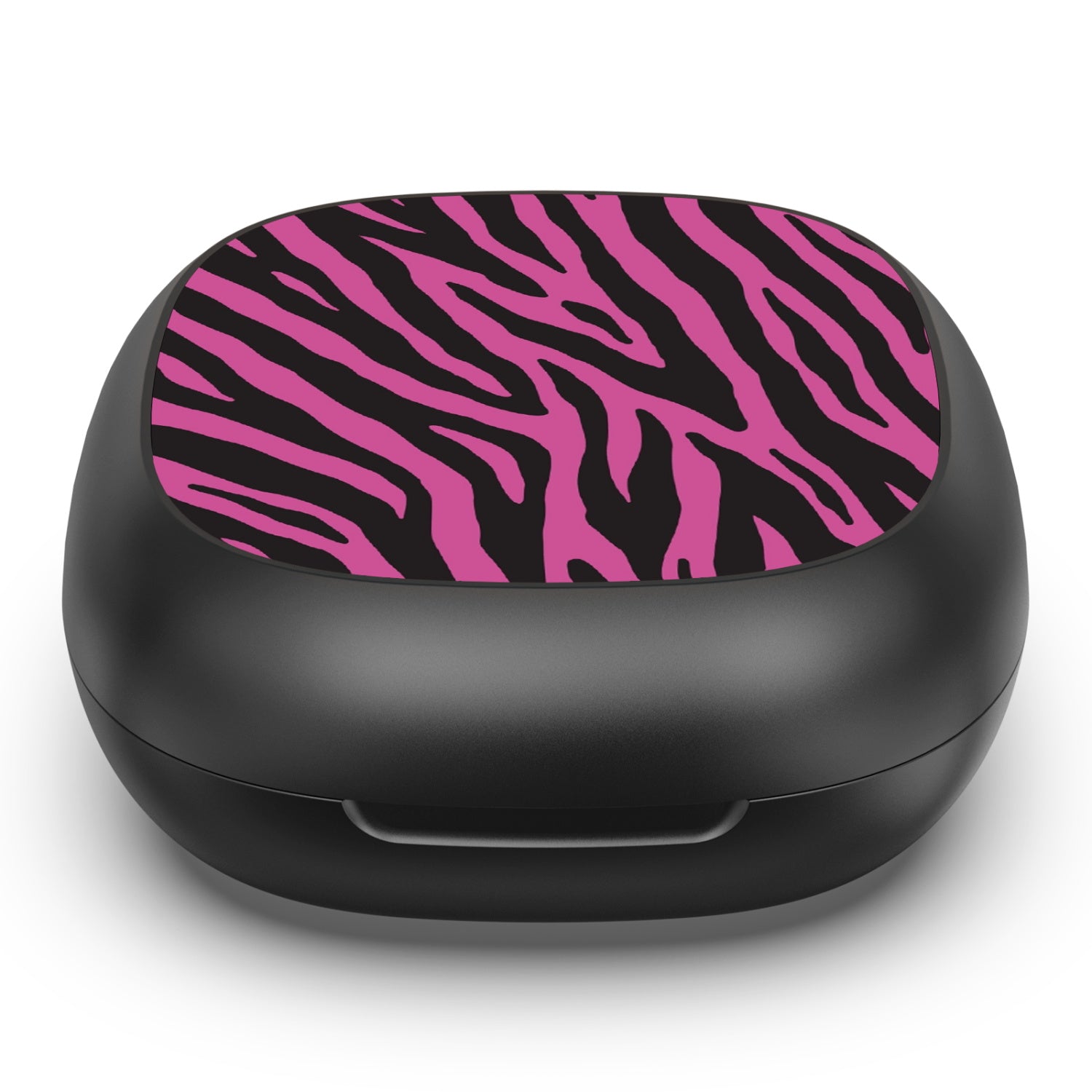 MyBat Design Lab Open-Ear Earbuds - Black - Pink Zebra Print - MFHSBTST251-010-4.jpg
