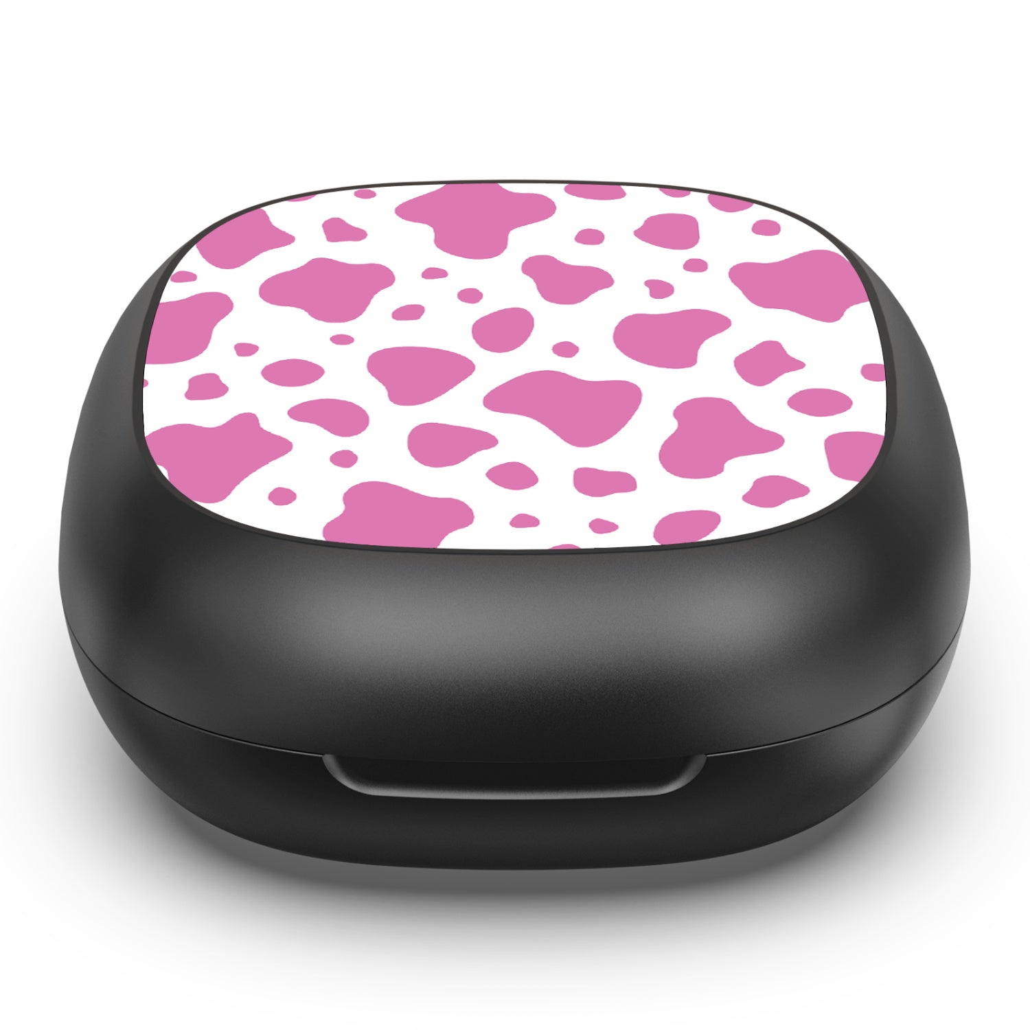 MyBat Design Lab Open-Ear Earbuds - Black - Pink Cow Print - MFHSBTST251-015-4.jpg