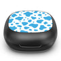 MyBat Design Lab Open-Ear Earbuds - Black - Blue Cow Print - MFHSBTST251-016-4.jpg