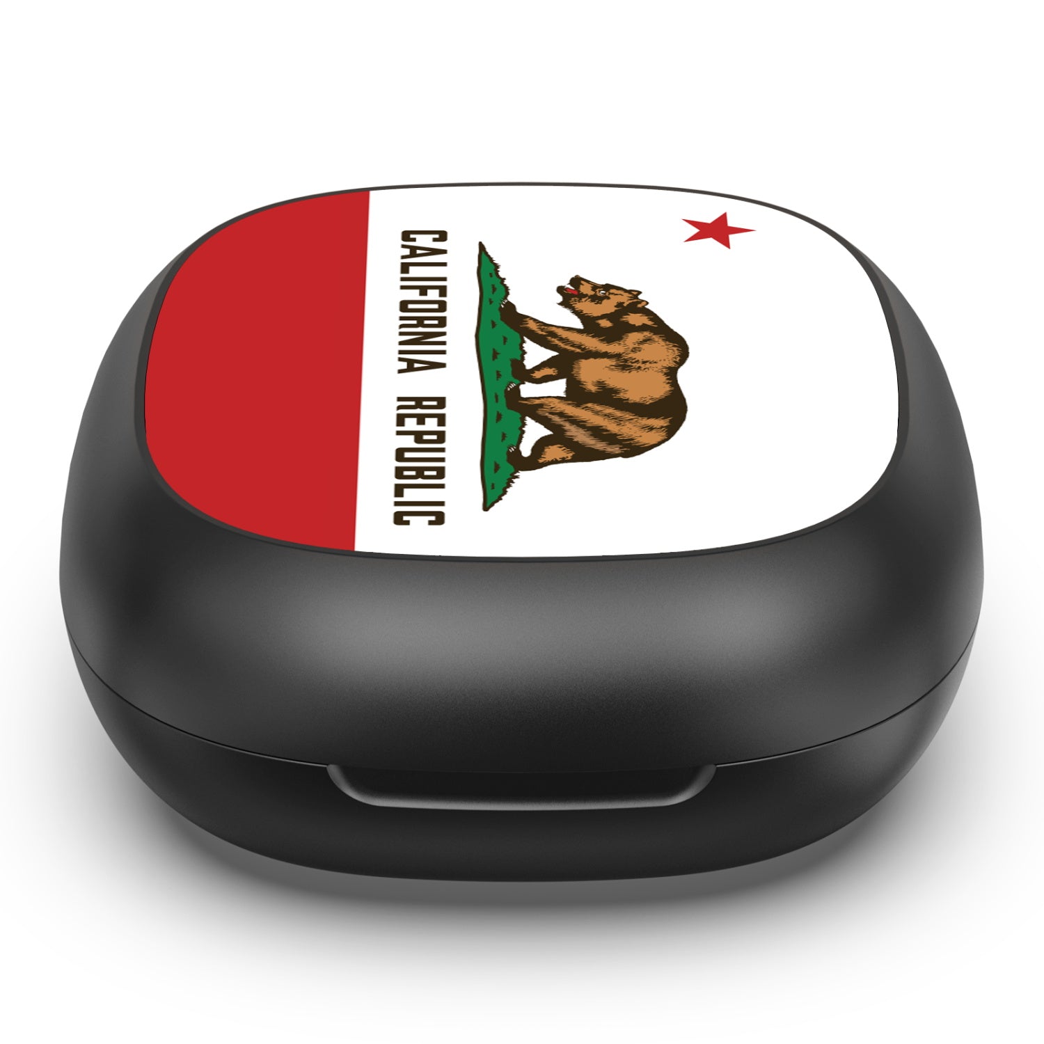 MyBat Design Lab Open-Ear Earbuds - Black - California State Flag - MFHSBTST251-027-4.jpg