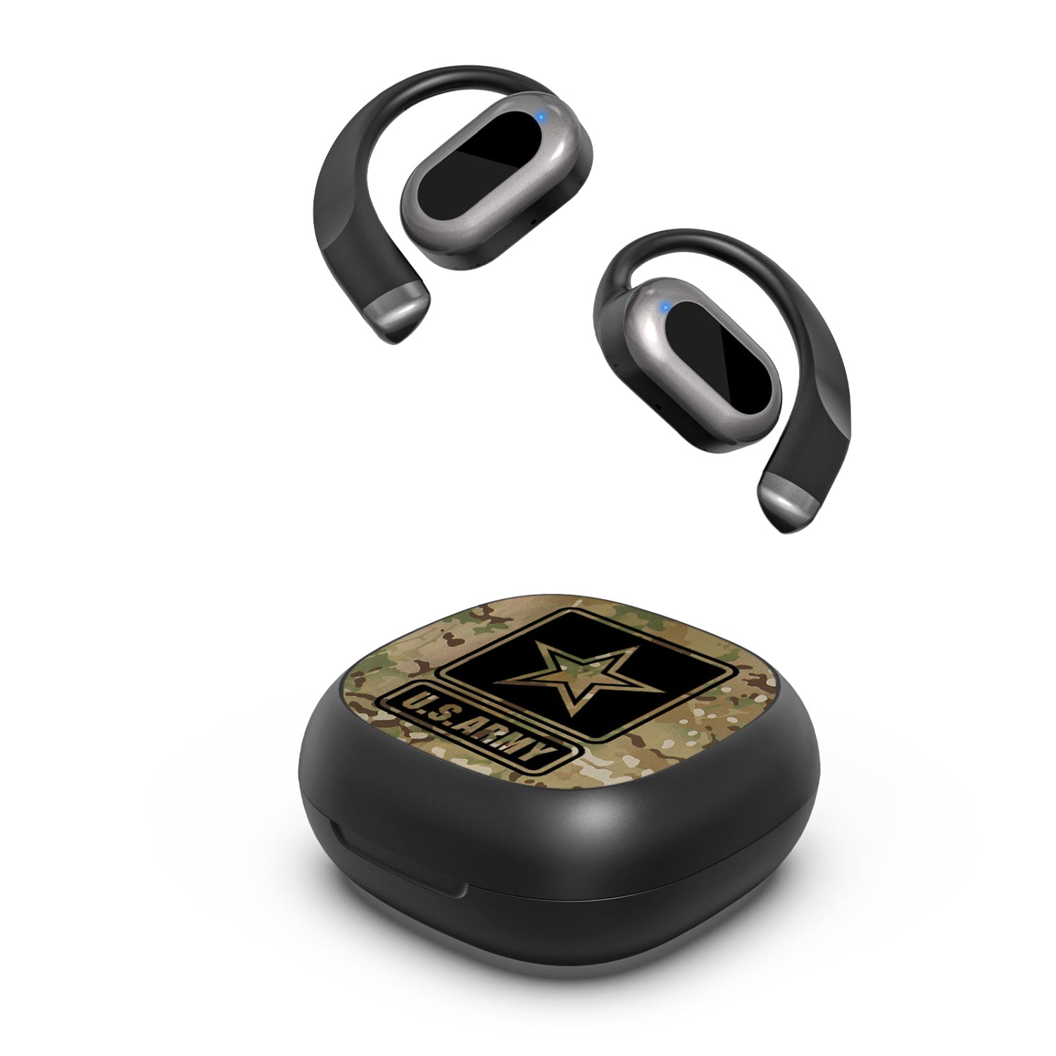 MyBat Design Lab Open-Ear Earbuds - Black - U.S. Army - MFHSBTST251-055-2.jpg