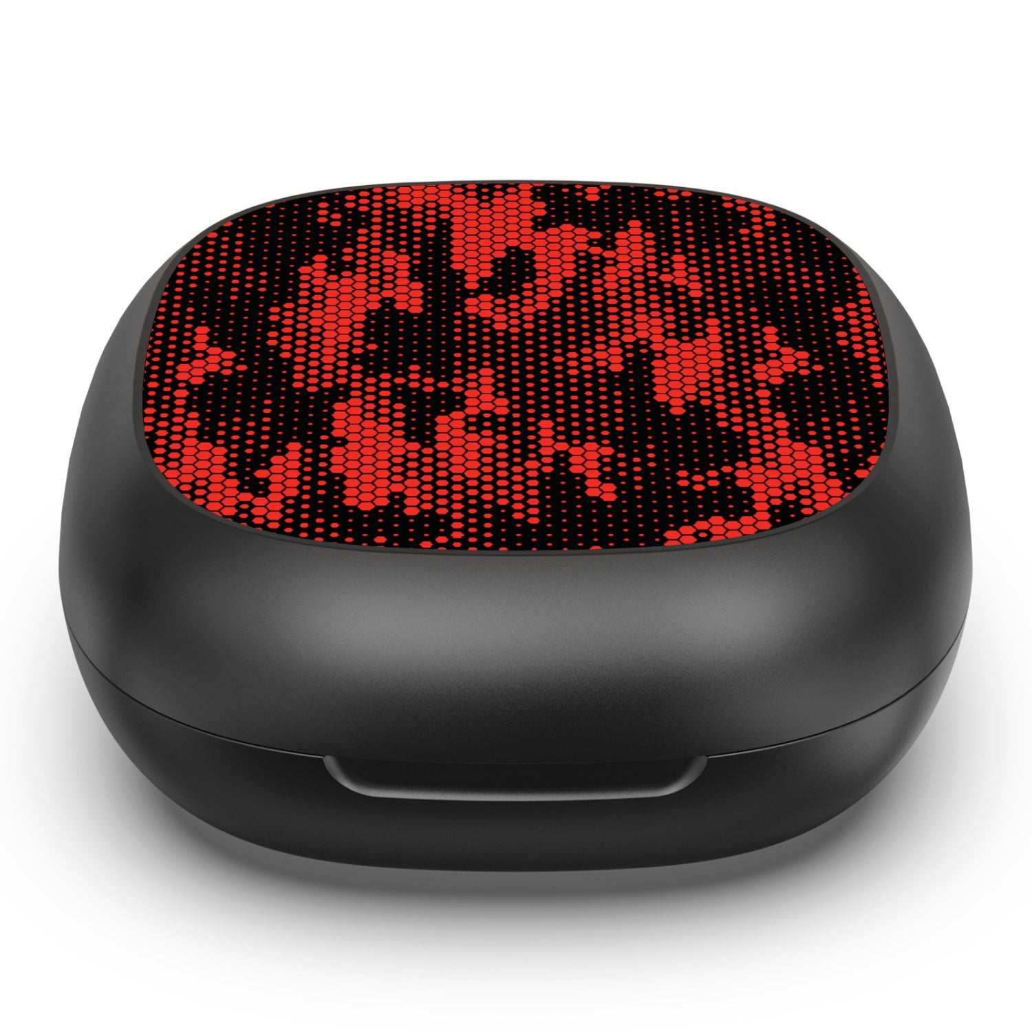 MyBat Design Lab Open-Ear Earbuds - Black - Red Digital Camouflage - MFHSBTST251-086-4.jpg