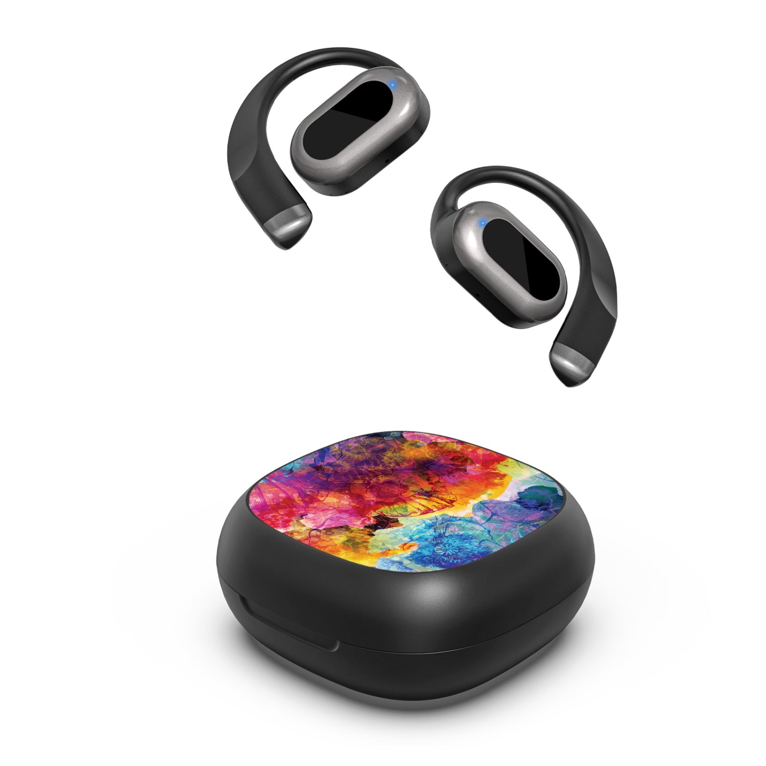 MyBat Design Lab Open-Ear Earbuds - Black - Color Burst - MFHSBTST251-108-2.jpg
