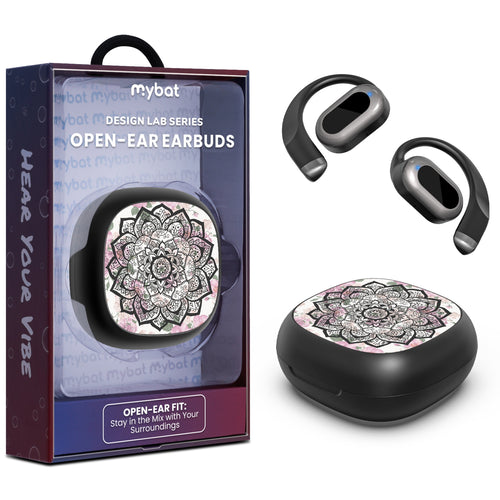 MyBat Design Lab Open-Ear Earbuds - Black - Mandala - MFHSBTST251-113-1.jpg