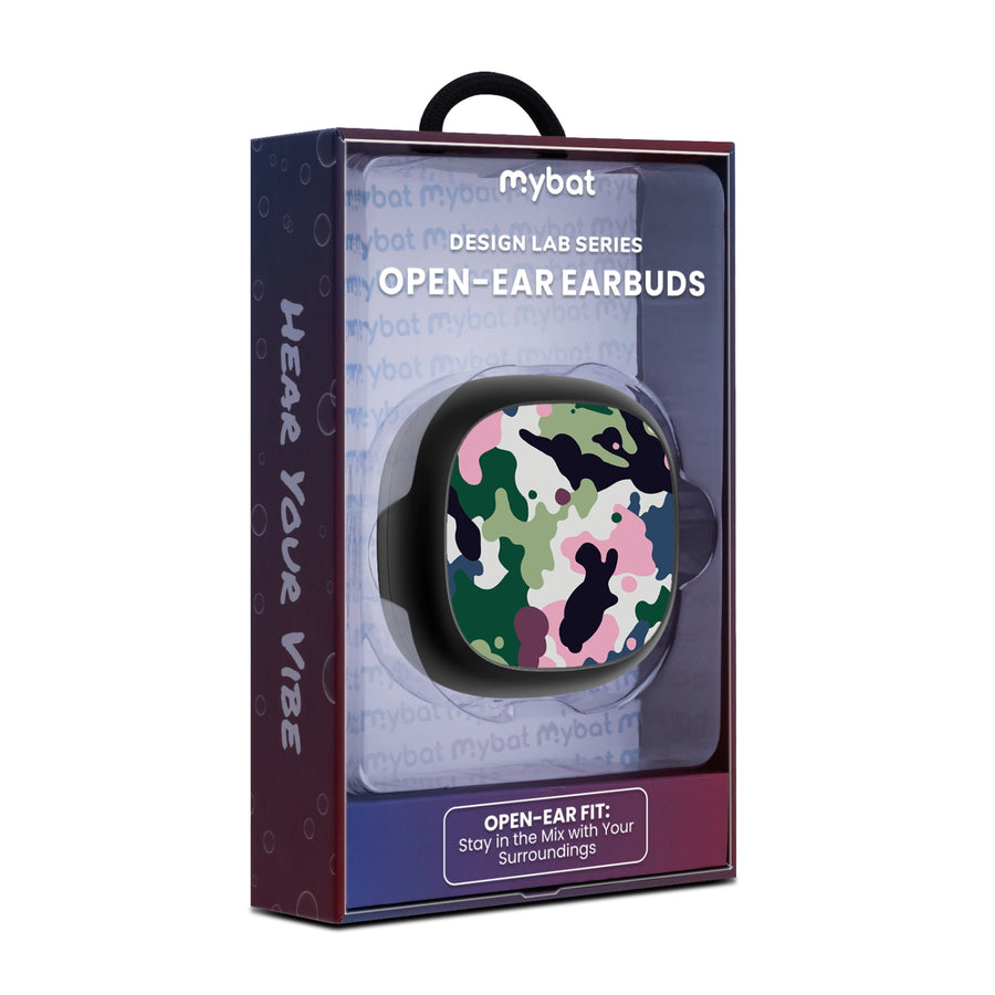 MyBat Design Lab Open-Ear Earbuds - Black - Multicolor Camouflage - MFHSBTST251-121-10.jpg