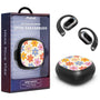MyBat Design Lab Open-Ear Earbuds - Black - Retro Daisies - MFHSBTST251-137-1.jpg