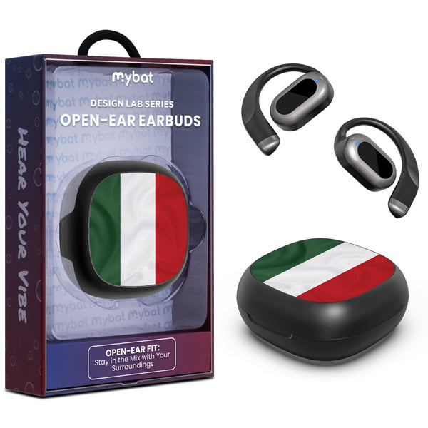 MyBat Design Lab Open-Ear Earbuds - Black - Hungary Flag - MFHSBTST251-149-1.jpg