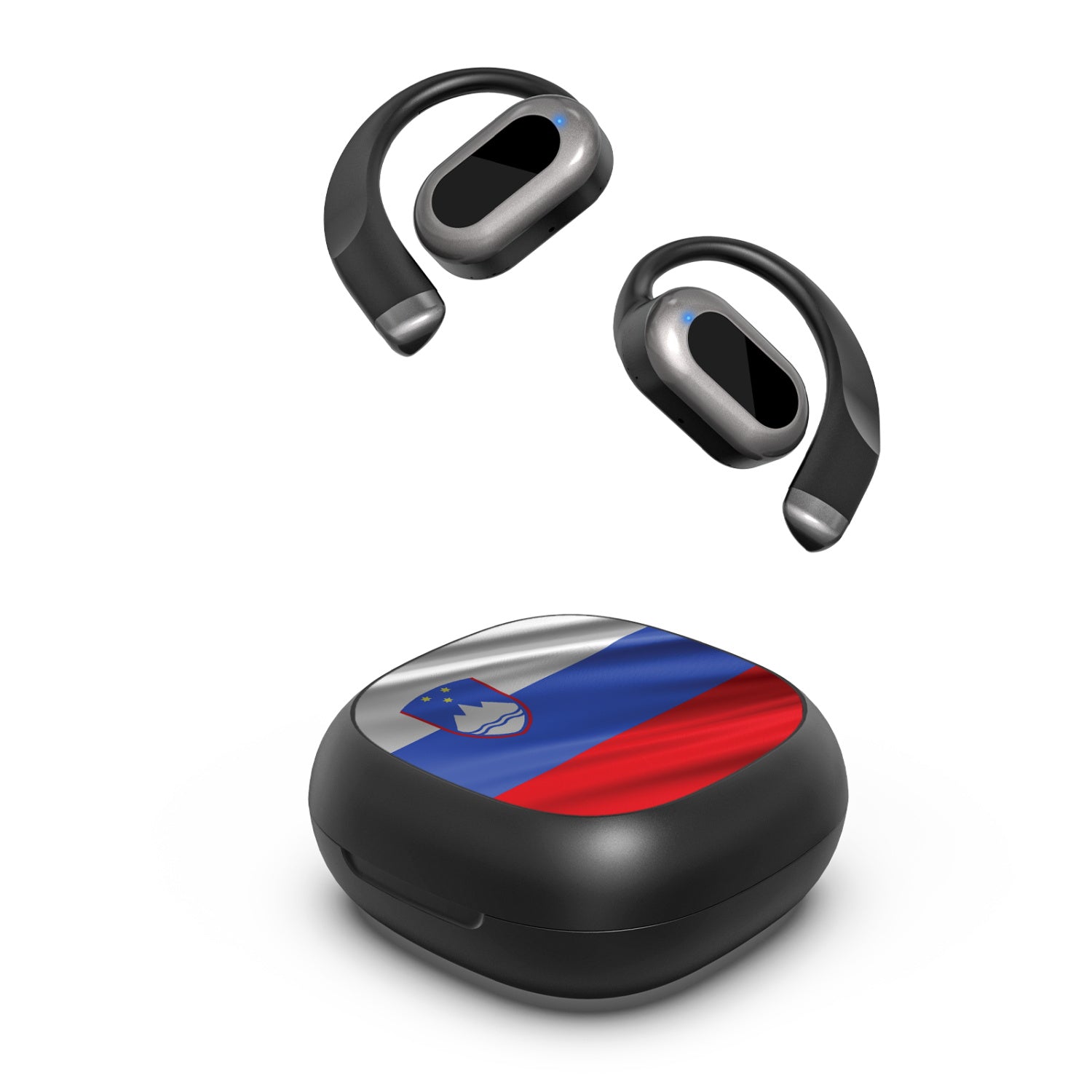MyBat Design Lab Open-Ear Earbuds - Black - Slovenia Flag - MFHSBTST251-158-2.jpg