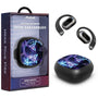 MyBat Design Lab Open-Ear Earbuds - Black - Butterfly Magic
