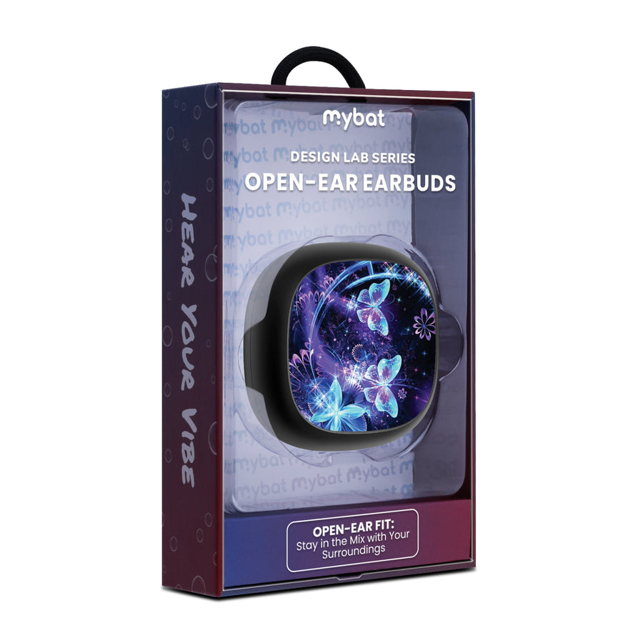 MyBat Design Lab Open-Ear Earbuds - Black - Butterfly Magic - MFHSBTST251-164-10.jpg