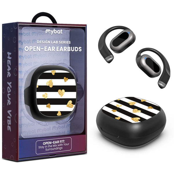 MyBat Design Lab Open-Ear Earbuds - Black - Heart of Gold - MFHSBTST251-166-1.jpg