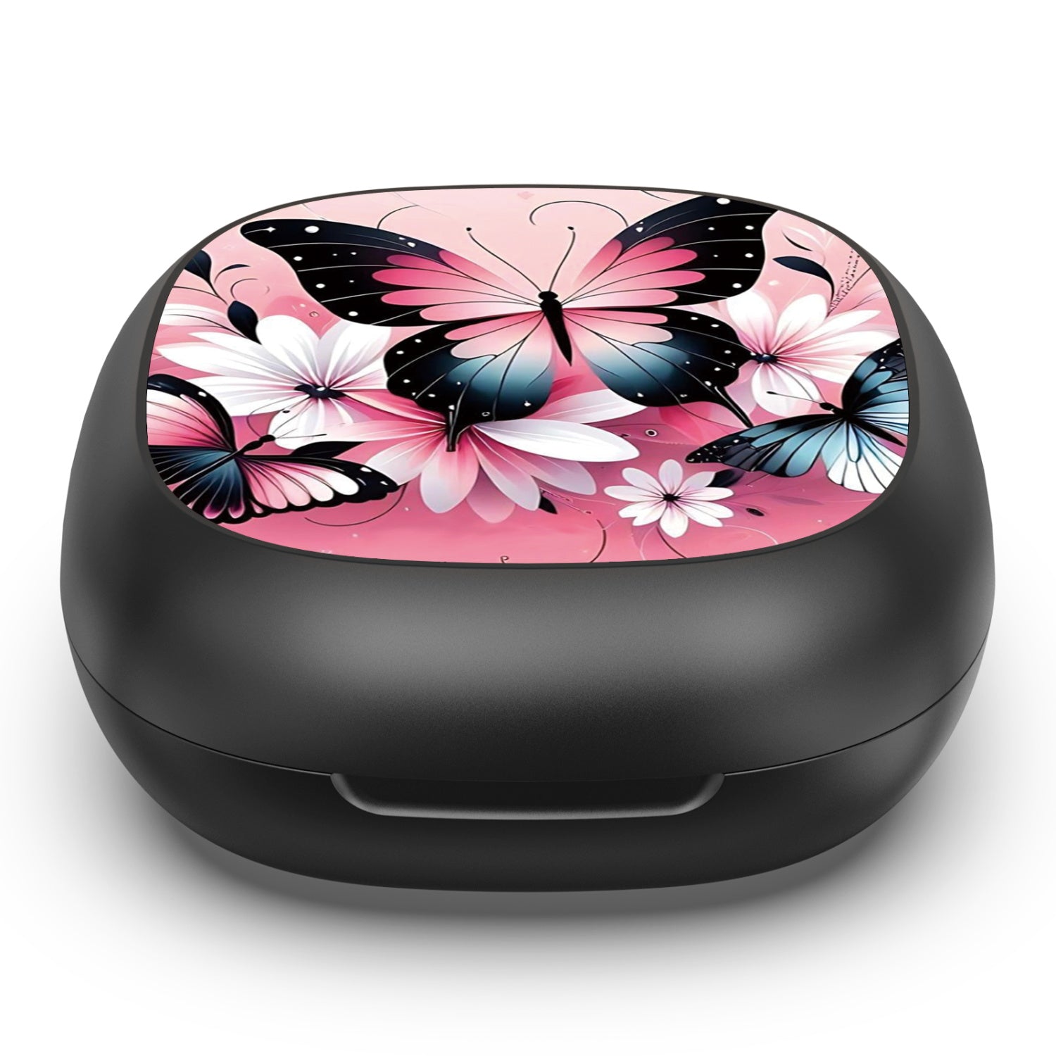 MyBat Design Lab Open-Ear Earbuds - Black - Butterfly Bouquet - MFHSBTST251-184-4.jpg