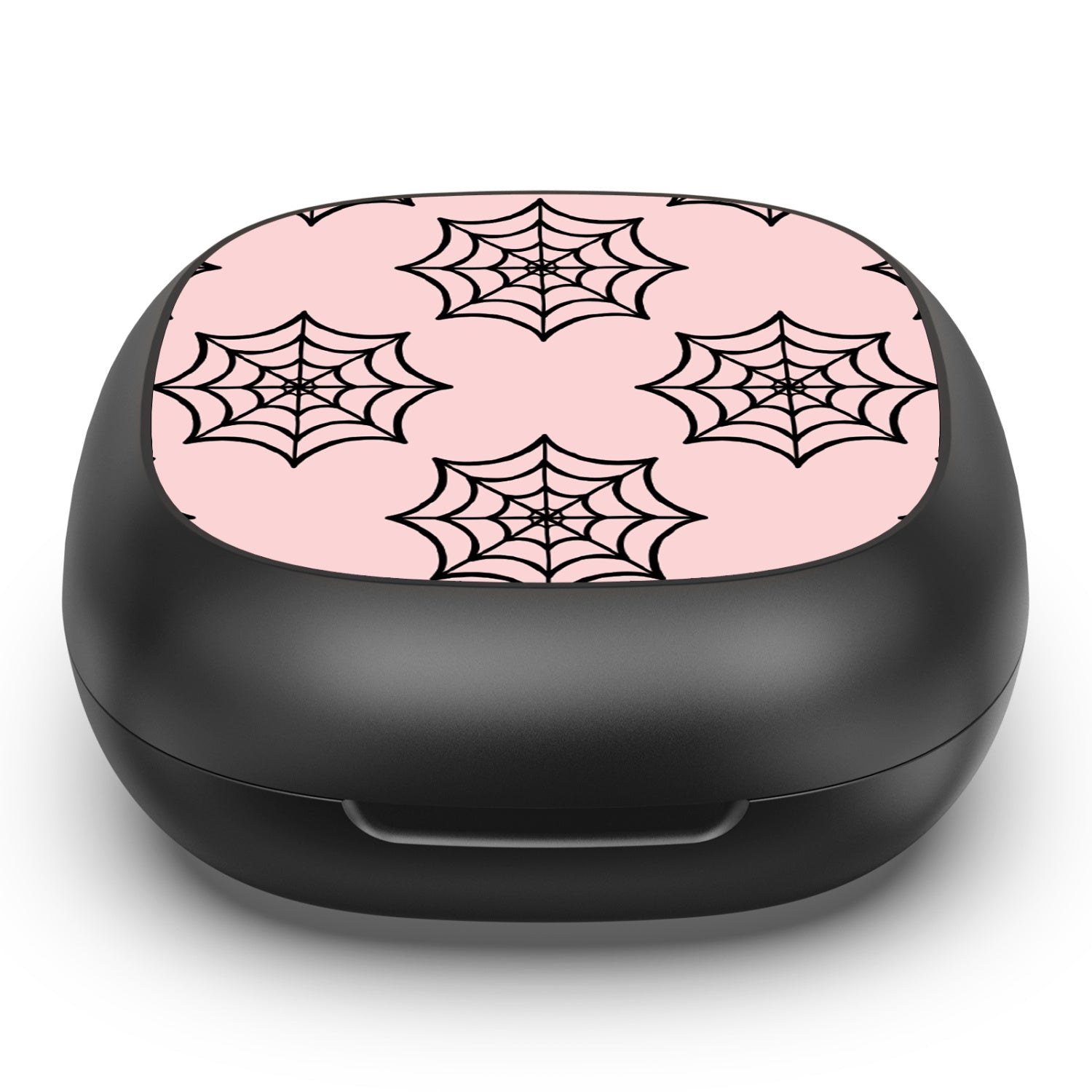 MyBat Design Lab Open-Ear Earbuds - Black - Pink Spider Web - MFHSBTST251-227-4.jpg